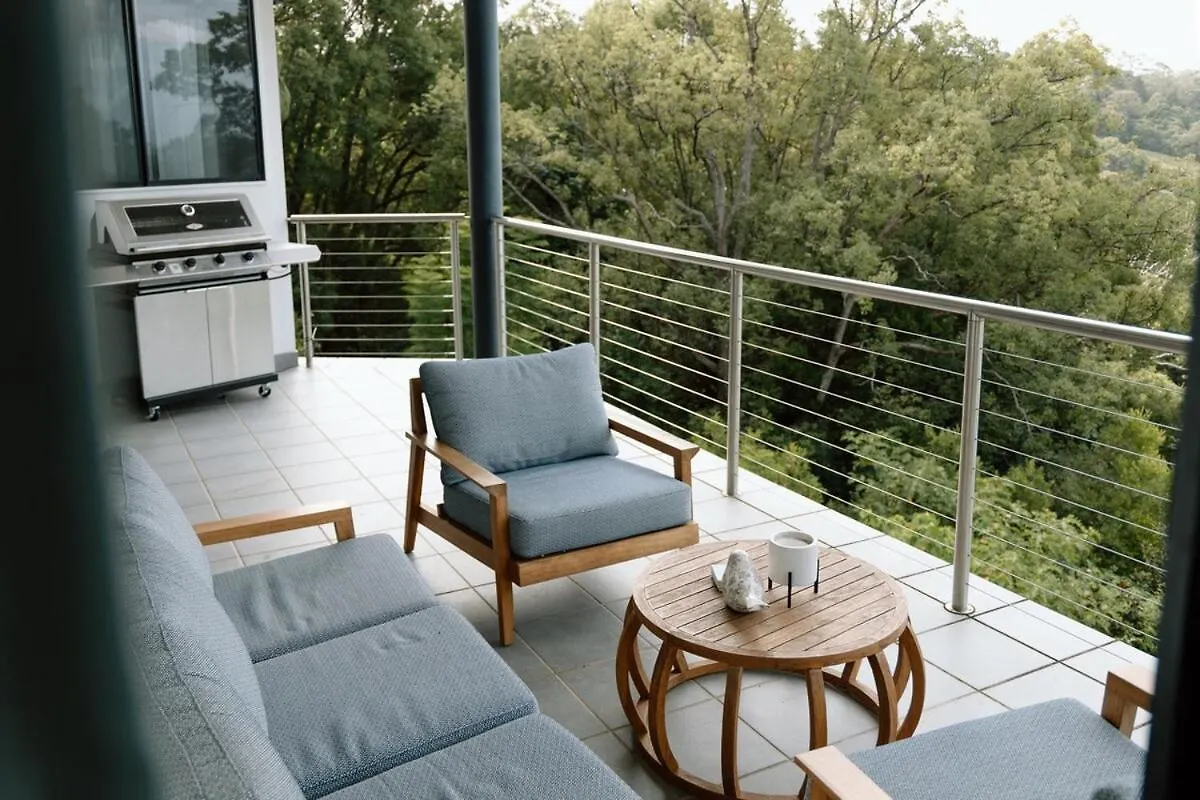 Luxury Hilltop Hideaway Private Outdoor Bath Stunning Hinterland Views Mapleton