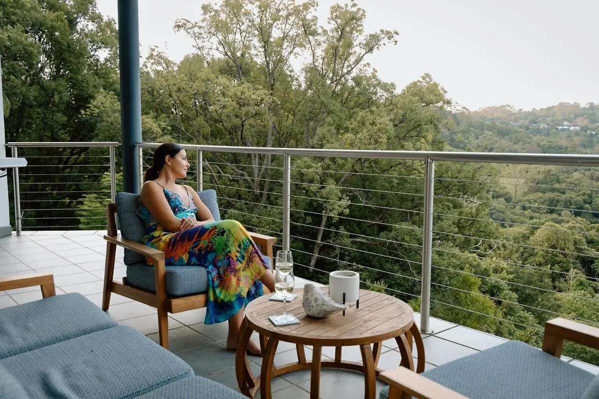 Luxury Hilltop Hideaway Private Outdoor Bath Stunning Hinterland Views Mapleton Hébergement de vacances